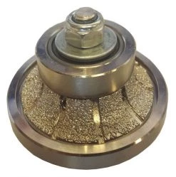 Hydro-Handle Profile Wheel, Stainless Steel, 4 in.