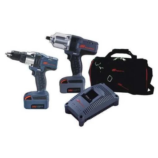 Ingersoll Rand Cordless Combination Kit, 20V, 2 Tools 1 Cordless Combination Kit, 20V, 2 Tools