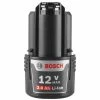 Bosch 12.0V Li-Ion Battery, 2.0Ah Capacity