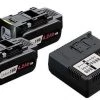Panasonic 18.0V Li-Ion Battery and Charger Kit, 4.2Ah Capacity