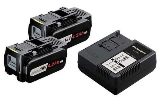 18.0V Li-Ion Battery and Charger Kit, 4.2Ah Capacity