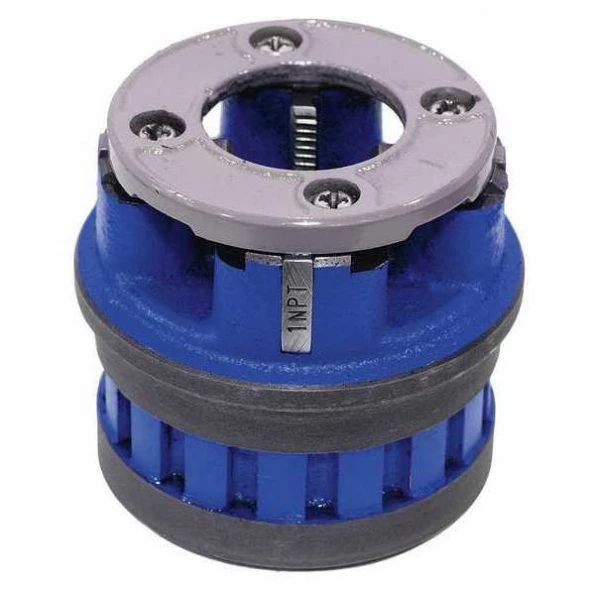 Westward Pipe Threading Head, RH, NPT, 3/4 in 1 Pipe Threading Head, RH, NPT, 3/4 in