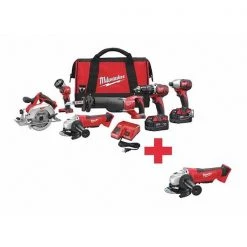 Cordless Combination Kit, 18.0V, 7 Tools