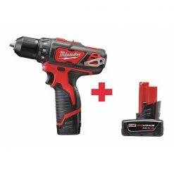 Milwaukee 3/8 in, 12V DC Cordless Drill