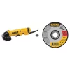 Dewalt Angle Grinder, w/ (25) Abrasive Wheels