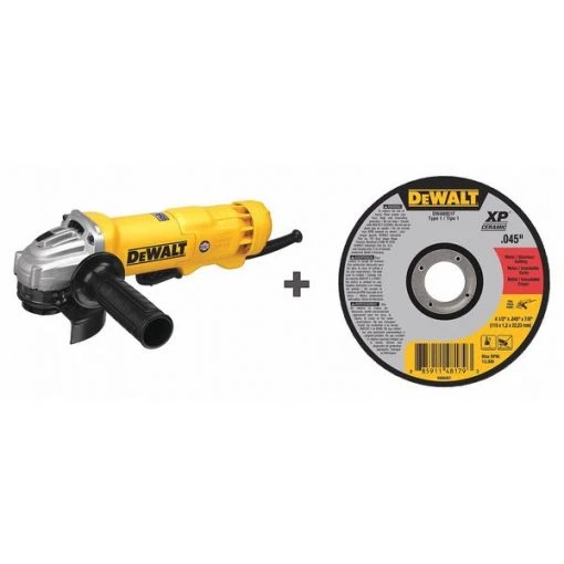Dewalt Angle Grinder, w/ (25) Abrasive Wheels 1 Angle Grinder, w/ (25) Abrasive Wheels