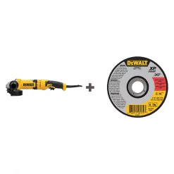 Dewalt Angle Grinder, Bare Tool, 9000 Load RPM