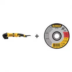 Dewalt Angle Grinder, Bare Tool, 9000 Load RPM