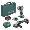 Metabo Cordless Combination Kit, Li-Ion, 18.0V