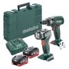 Metabo Cordless Combination Kit, Li-Ion, 18.0V
