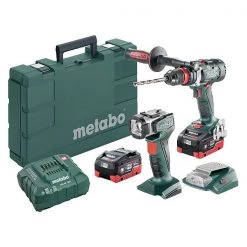Metabo Cordless Combination Kit, Li-Ion, 18.0V