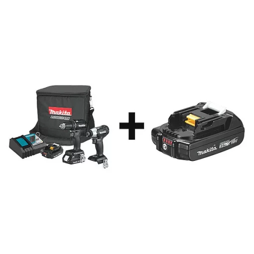 Cordless Combination Kit, 18.0V, 2 Tools