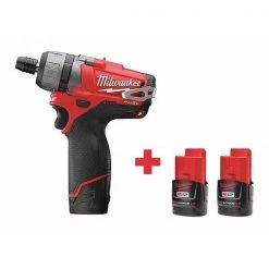 Milwaukee Cordless Screwdriver Kit, 1/4" Chuck