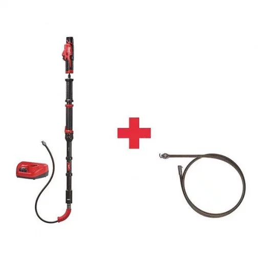 6 ft Cordless Drain Cleaning Machine, 12V