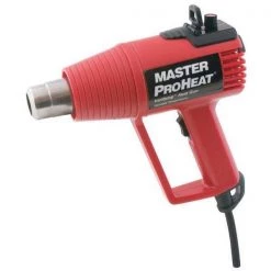Master Appliance Heat Gun, Electric Powered, 120V AC, Variable Temp. Setting, 1,300 W Watt, Pistol Handle
