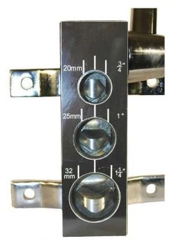 Heck Industries Tube and Pipe Notcher, Steel