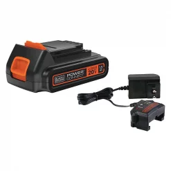 Black & Decker 20V MAX* Lithium Ion Battery + Charger