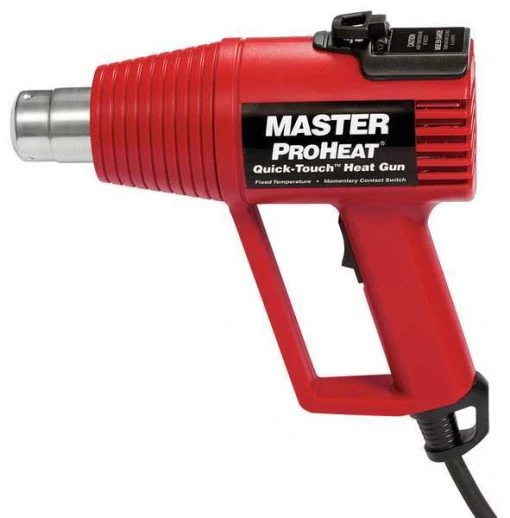 Master Appliance Heat Gun, Electric Powered, 230V AC, Single Temp. Setting, 1,426 W Watt, Pistol Handle 1 Heat Gun, Electric Powered, 230V AC, Single Temp. Setting, 1,426 W Watt, Pistol Handle