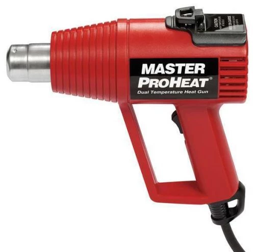 Heat Gun, Electric Powered, 230V AC, Dual Temp. Setting, 1,426 W Watt, Pistol Handle