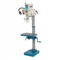 Baileigh Industrial Floor Drill Press, Geared Head Drive, 1 1/2 hp, 110 V, 10 in Swing, 4 Speed