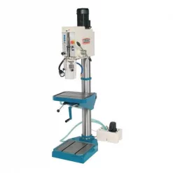 Baileigh Industrial Floor Drill Press, Geared Head Drive, 3 1/2 hp, 220 V, 26 in Swing, 8 Speed