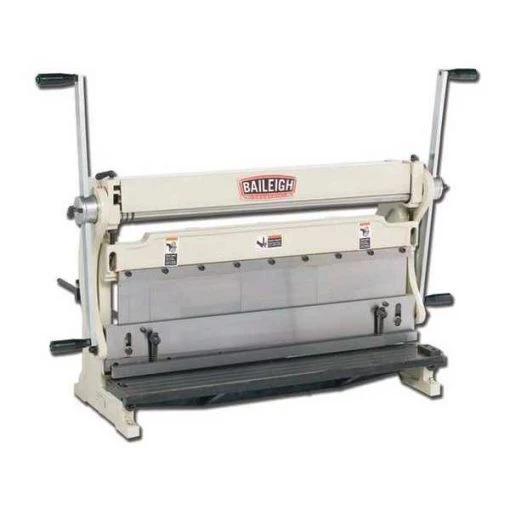 Baileigh Industrial Shear/Brake/Roll, 30 in Bending Length, 30 in Cutting Width, 3 Rolls 1 Shear/Brake/Roll, 30 in Bending Length, 30 in Cutting Width, 3 Rolls