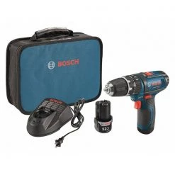 Bosch 12V Hammer Drill, Battery Included, 1/2 in Chuck