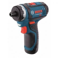 Bosch Cordless Screwdriver Kit, 1/4" Chuck