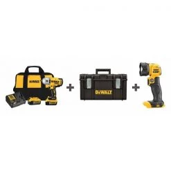 Cordless Combo Kit, w/ Impact Wrench