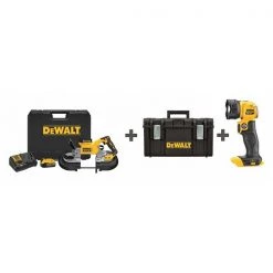 Dewalt Cordless Combo Kit, w/ Band Saw, Light