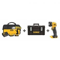 Cordless Combo Kit, w/ Impact Wrench