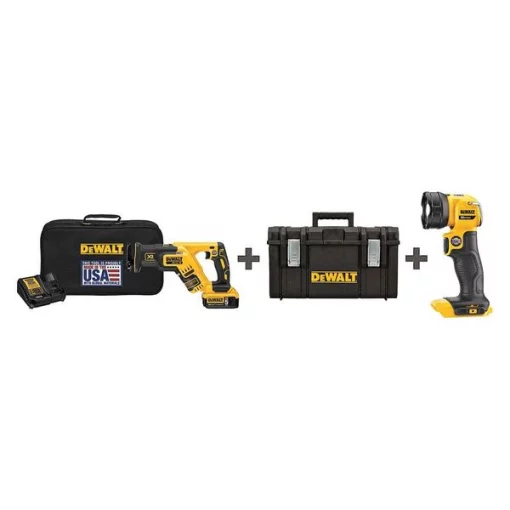 Cordless Combo Kit, w/ Reciprocating Saw