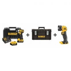 Cordless Combo Kit, w/ Impact Wrench