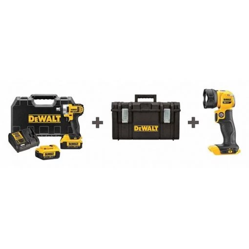 Cordless Combo Kit, w/ Impact Wrench
