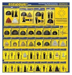 Eazypower Oscillating Tool Accessories, 4in, 40 pcs.
