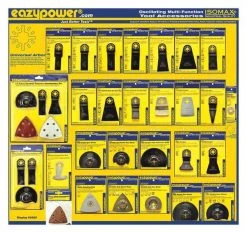 Eazypower Oscillating Tool Accessories, 4in, 28 pcs.
