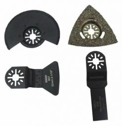 Eazypower Oscillating Tool Accessories, 4in., 4 pcs. 2 Oscillating Tool Accessories, 4in., 4 pcs.