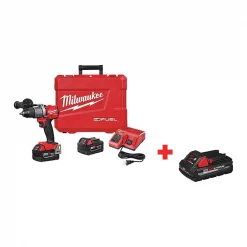 Cordless Hammer Drill, w/Battery, Tool Weight: 4.8 lb