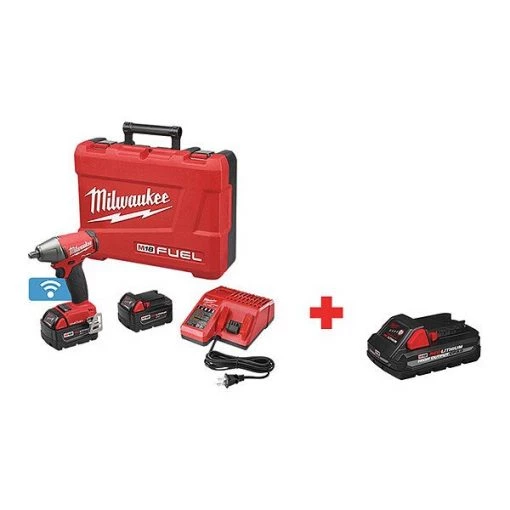 Milwaukee M18 FUEL(TM) 18.0 1/2" Cordless Impact Wrench Kit 1 M18 FUEL(TM) 18.0 1/2" Cordless Impact Wrench Kit