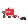 Milwaukee M18 FUEL(TM) 18.0 1/2" Cordless Impact Wrench Kit, Carrying Case