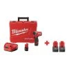 Milwaukee M12 FUEL(TM) 12.0 1/4" Cordless Impact Driver Kit