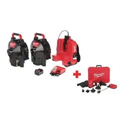 Milwaukee 100 ft Cordless Drain Cleaning Machine, 18V