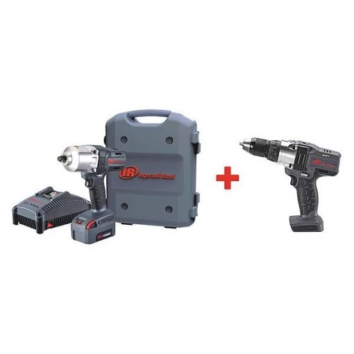 Impact Wrench, Cordless, Compact, 20VDC, Actuation: Trigger