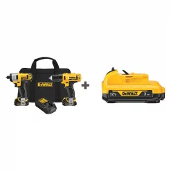 Cordless Combination Kit, 12.0V, 2 Tools