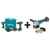 Makita Cordless Combination Kit, 3 Tools, 18V DC