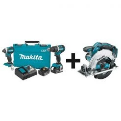 Cordless Combination Kit, 3 Tools, 18V DC