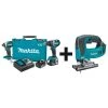 Makita Cordless Combination Kit, 3 Tools, 18V DC