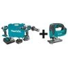 Makita Cordless Combination Kit, 3 Tools, 18V DC