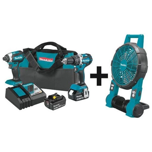 Makita Cordless Combination Kit, 3 Tools, 18V DC 1 Cordless Combination Kit, 3 Tools, 18V DC