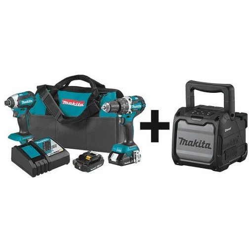 Cordless Combination Kit, 3 Tools, 18V DC
